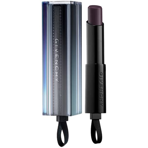 givenchy rouge interdit vinyl noir révélateur black|givenchy interdit black magic lipstick.